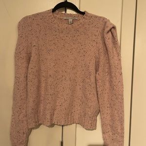 Autumn Cashmere PUFF SLEEVE SWEATER
